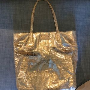 Kate Spade metallic tote
